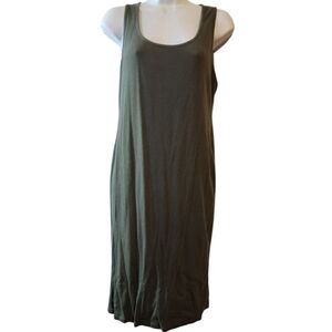 Preowned Motherhood Maternity Maxi Dress – Size Large, Green